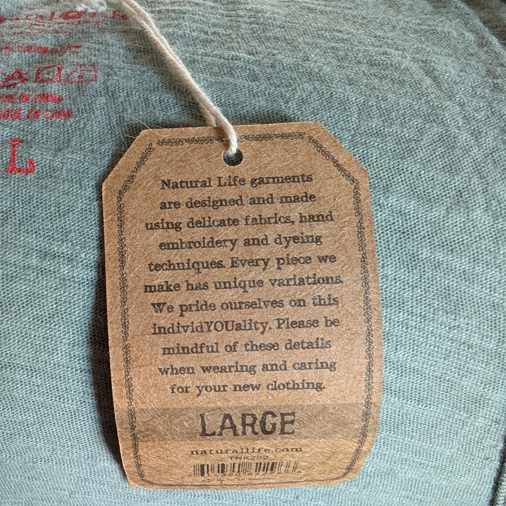 NWT NATURAL LIFE Tank Top - Picture 2 of 6